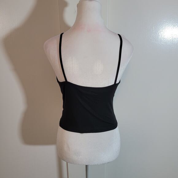 Everlane	Size	XS The Naia Black Cami Tank Top String Strap Casual Basics Minimal - Picture 3 of 9